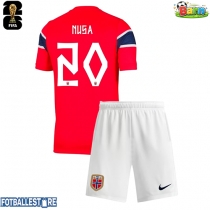 Norge Antonio Nusa #20 Hjemmedraktsett Barn VM 2026 Kortermet (+ Korte bukser)